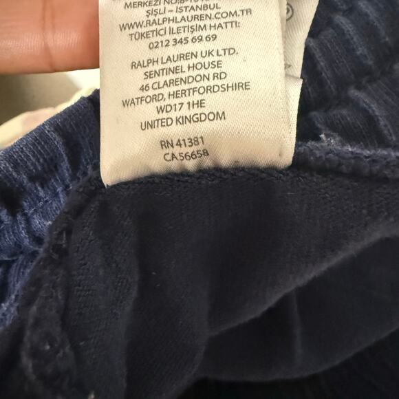 Polo Ralph Lauren Varsity Letter Cotton Blend Knit Sweat Shorts Navy Men's 2XB - Picture 11 of 13